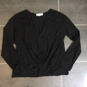 Treasure & Bond Front Tie Shirt